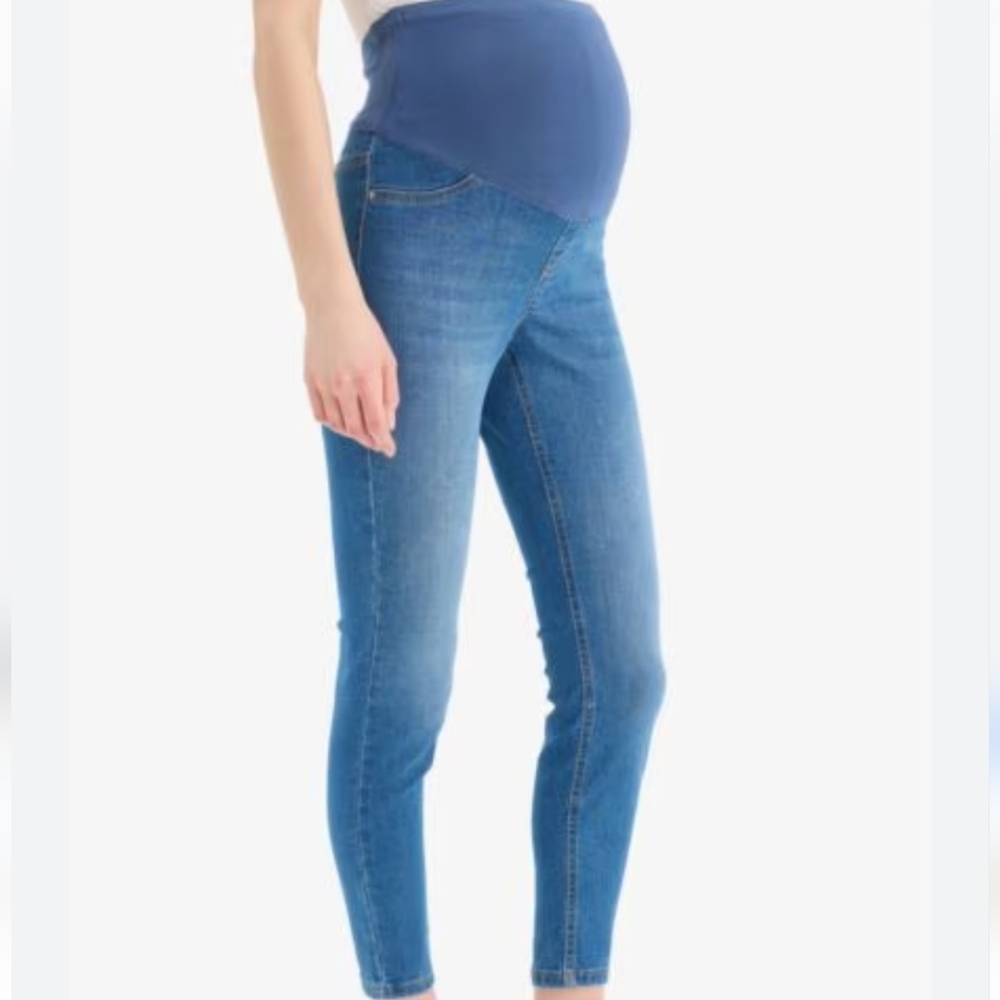 H&M Mama Maternity Skinny Jeans with Panel Size Small NWT